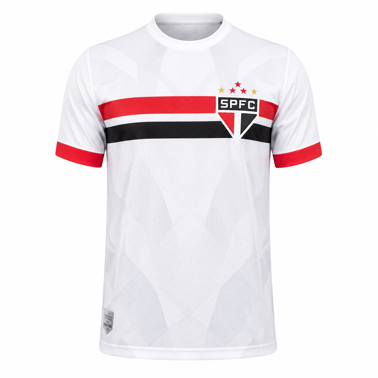 Camisa São Paulo Classic Retrômania Masculina Vermelha DC004