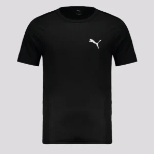 Camiseta Puma ESS Small Logo Poly Preta