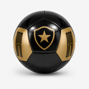 Bola Oficial Botafogo BFR Preto com Dourado