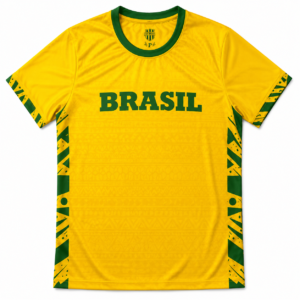 Camisa Brasil Amarela Retromania Bra2501