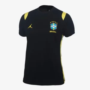Camisa Brasil Treino Jordan II 2026/27  Feminina Preta