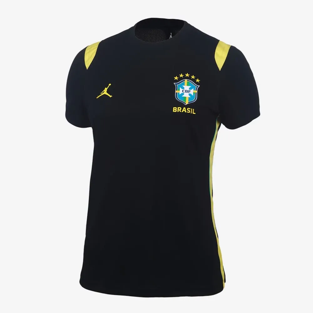 Camisa Brasil Treino Jordan II 2026/27 Feminina Preta