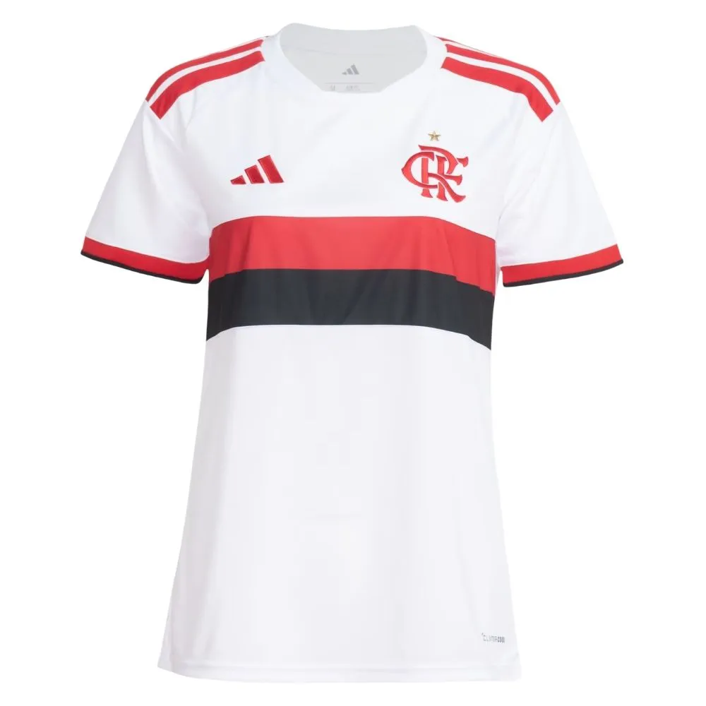 Camisa Flamengo Adidas II 26 s/n° Torcedor Feminina