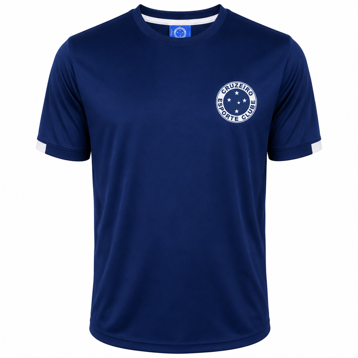 Camisa Cruzeiro Dry Azul Marinho Escudo