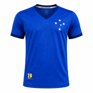 Camisa Cruzeiro Jacquard 1976 Retrô Masculino