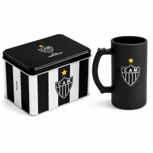 Caneca Vidro Berlim Fosca 480ML Lata Atlético