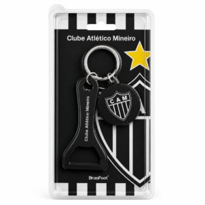 CHAVEIRO TAMPA DECORATIVO TIMES - ATLÉTICO