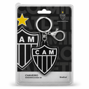 CHAVEIRO BORR. ESCUDO TIMES - ATLÉTICO