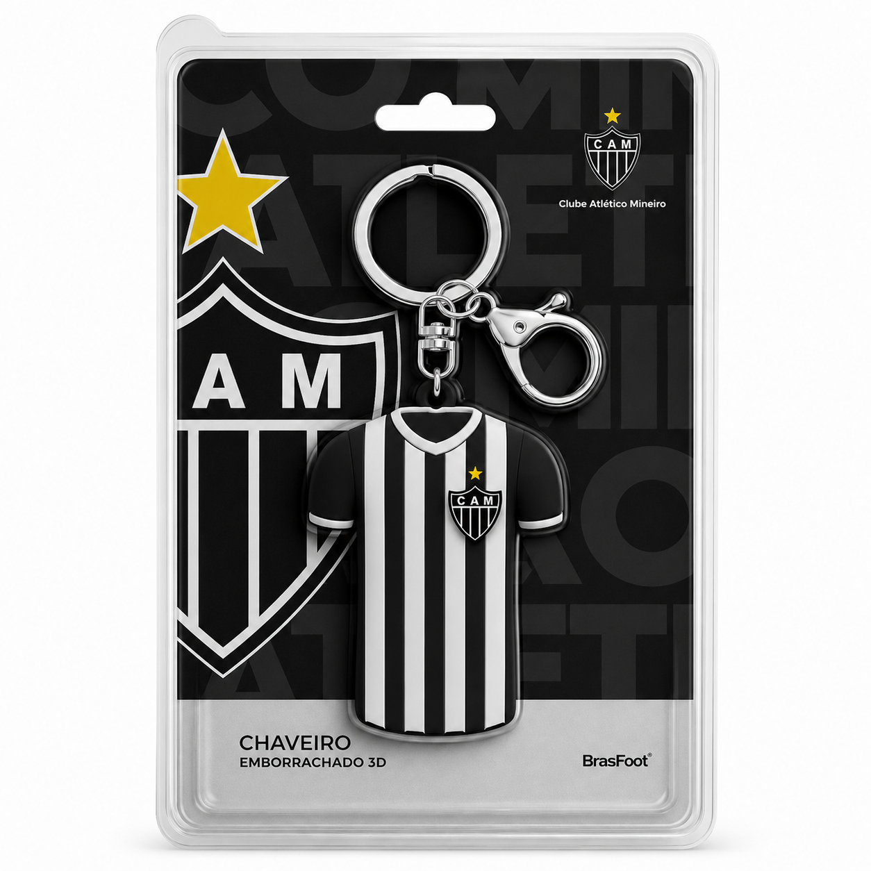 CHAVEIRO BORR. CAMISA TIMES - ATLÉTICO