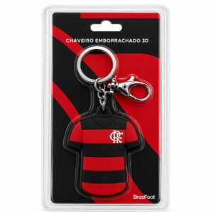 Chaveiro Oficial Camisa Jogador Flamengo 3d