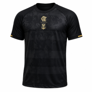 Camisa Flamengo Solto Raglan Masculina