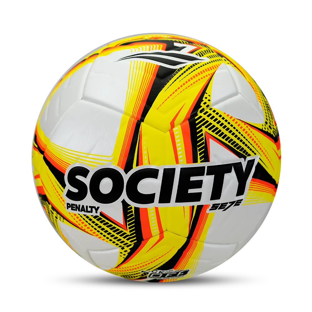 Bola Society Penalty Se7e Ultra Fusion Xxvi Amarela - Imagem 3