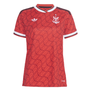 Camisa Flamengo Adidas III 26 s/n° Torcedor Feminina