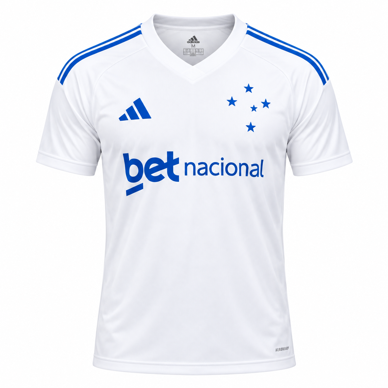 Camisa Cruzeiro II Adidas 2026 com Patrocinio Bet Nacional