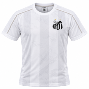 Camisa Santos Braziline Molejo Masculina  Branca