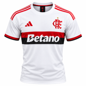 Camisa Flamengo Adidas II 26 s/n° Torcedor Masculina Betano