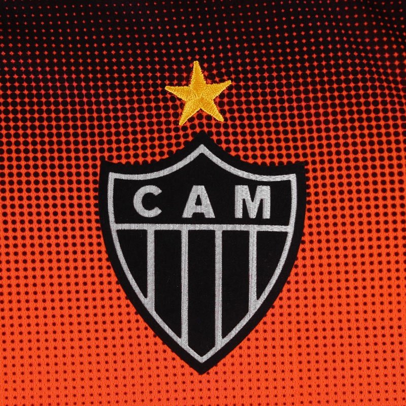 Camisa Atletico Mineiro Treino 2016 Laranja Dryworld Oficial Camarote Do Torcedor