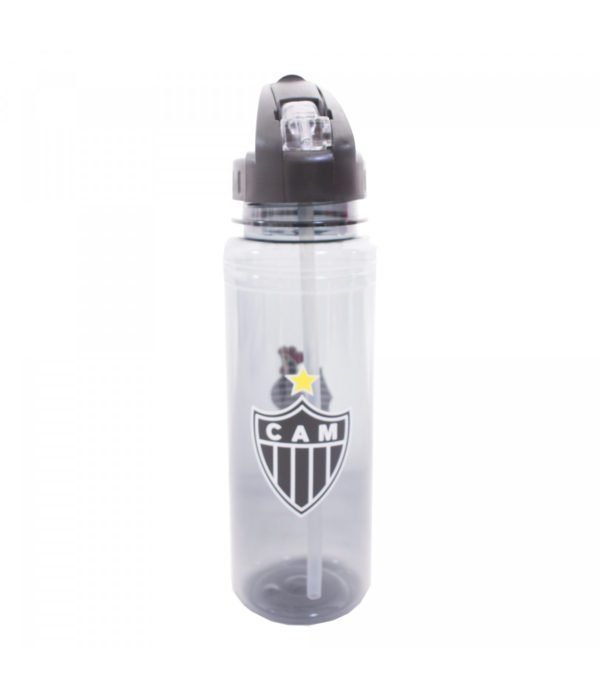 Squeeze com Canudo 700ml Atlético Mineiro