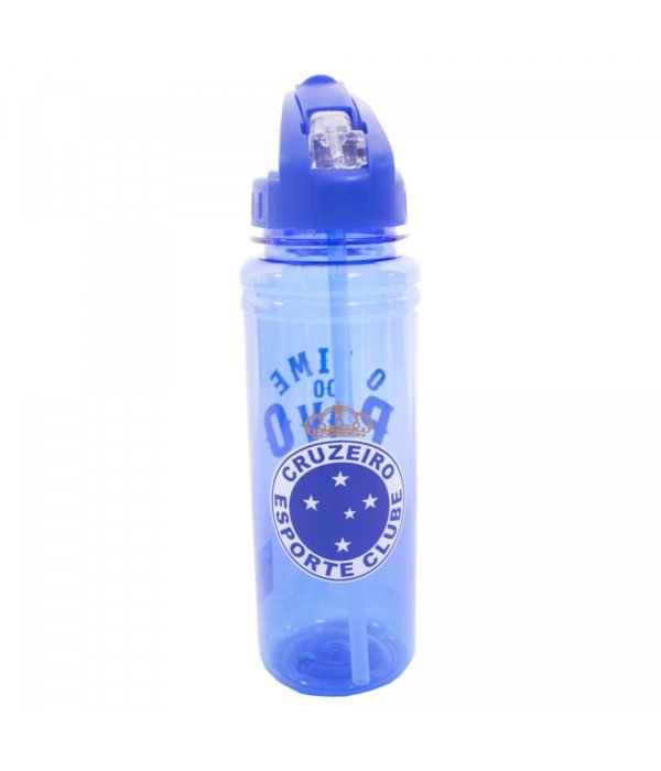 Squeeze com Canudo 700ml Cruzeiro