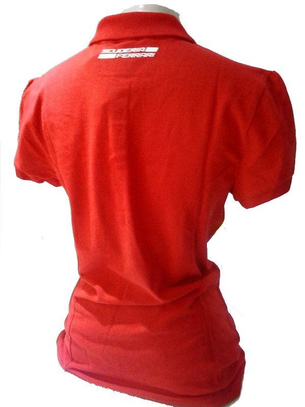 camisa polo ferrari feminina